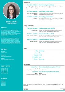 LibreOffice Writer CV Template Style -05